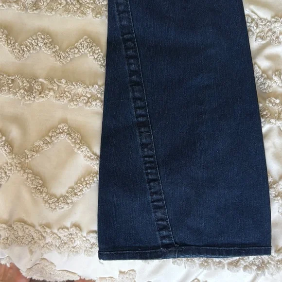 True Religion Blue Flare Wide Leg Jeans - Picture 5 of 6